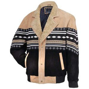 Solid Genuine Suede Leather Jacket